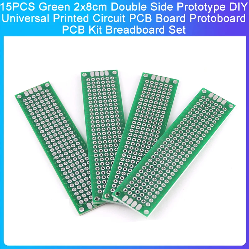 15 шт., печатная плата, 2x8 см
15 шт., печатная плата, 2x8 см