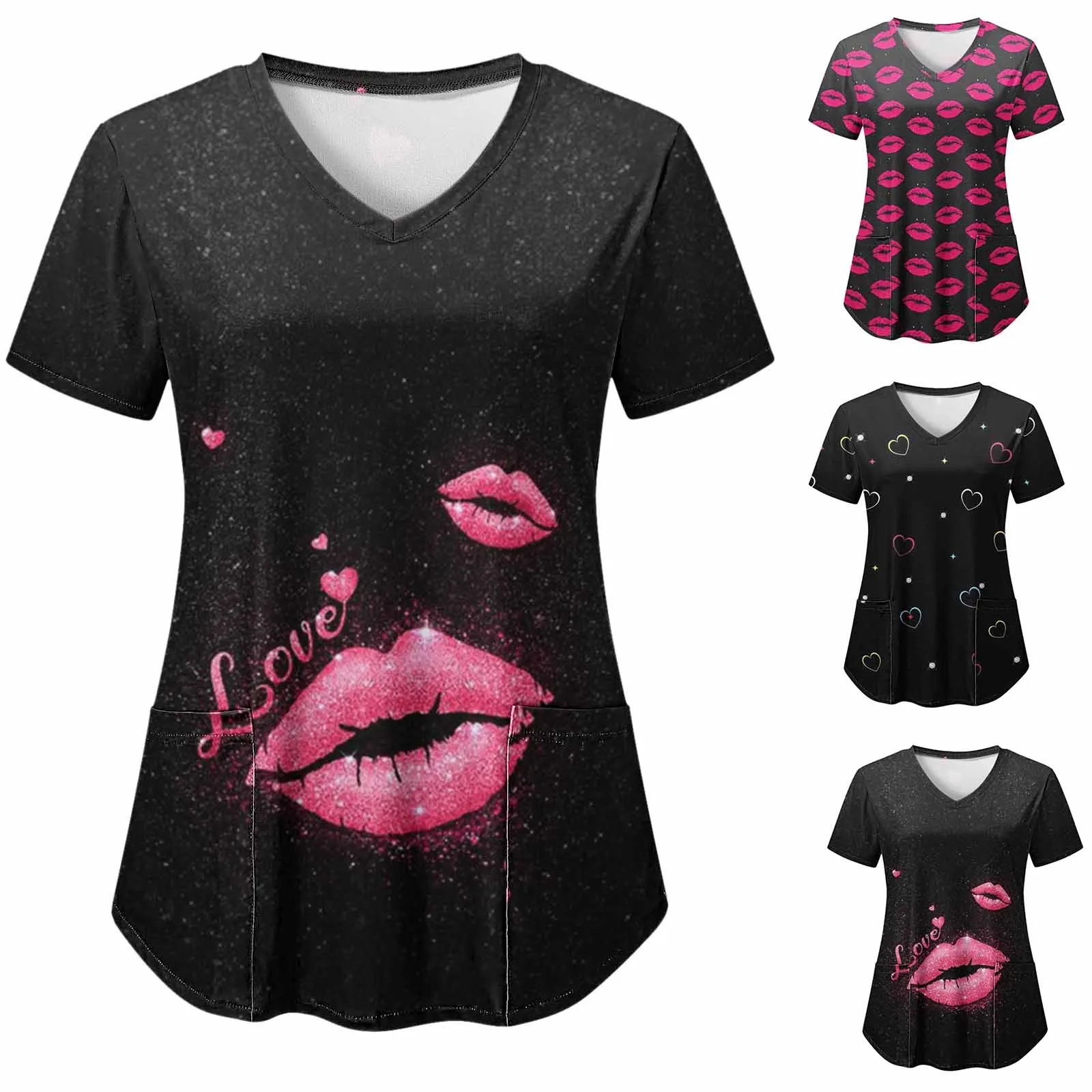 Hummingbird Pajamas for Women Women Print Short Sleeve V Neck Solid Shirts Blouse Tops With Pockets Top Tennis Shirt Women
Hummingbird Pajamas for Women Women Print Short Sleeve V Neck Solid Shirts Blouse Tops With Pockets Top Tennis Shirt Women