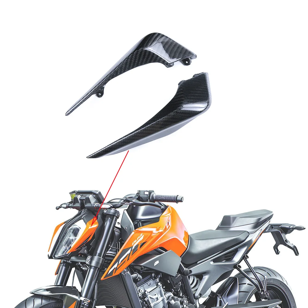 Для KTM Superduke 790 2018 2019 2020 2021 2022 3K сухой передний обтекатель из углеродного волокна