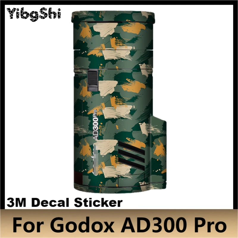 Ad300 Pro Наклейка на стену виниловая пленка наружная вспышка наклейка для Godox Ad300pro