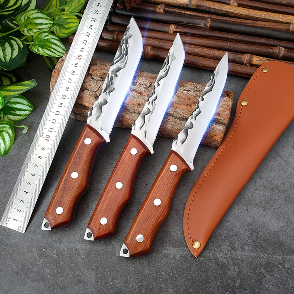 Hand Forged Boning Knife Stainless Steel Knife Cleaver Meat Fishing Hunting Butcher Knife Professional Chef Kitchen Boning Knife
Hand Forged Boning Knife Stainless Steel Knife Cleaver Meat Fishing Hunting Butcher Knife Professional Chef Kitchen Boning Knife