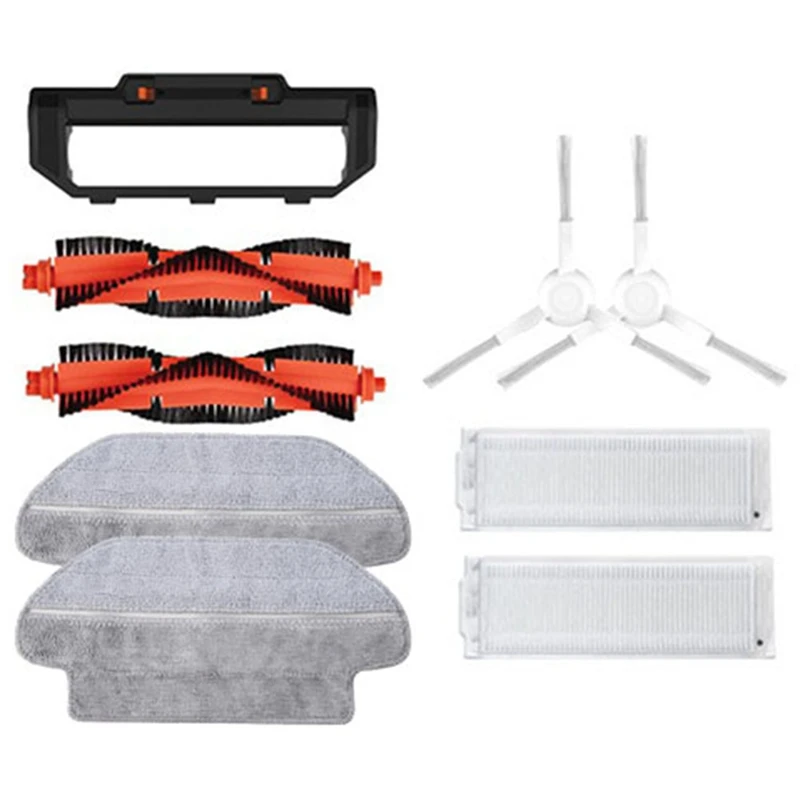 9Pcs Robot Vacuum Accessories For Xiaomi STYTJ02YM Robot Vacuum Cleaning Robot Main Roll/Side Bruh/Air Filter/Mop Cloth
9Pcs Robot Vacuum Accessories For Xiaomi STYTJ02YM Robot Vacuum Cleaning Robot Main Roll/Side Bruh/Air Filter/Mop Cloth