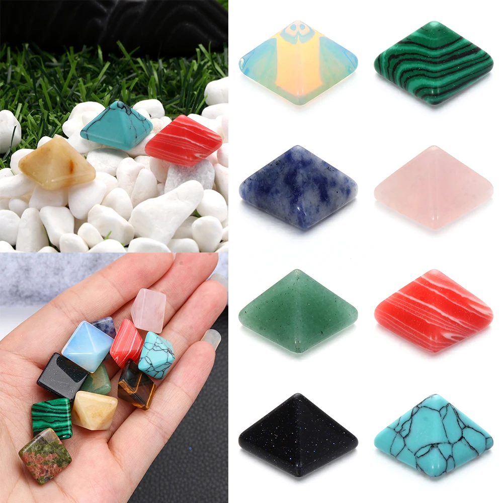 Pyramid Gemstone Natural Stone Crystal Quartz Healing Crystal Chakra Point Home Office Decor Crafts Polished Healing Stone Gift
Pyramid Gemstone Natural Stone Crystal Quartz Healing Crystal Chakra Point Home Office Decor Crafts Polished Healing Stone Gift