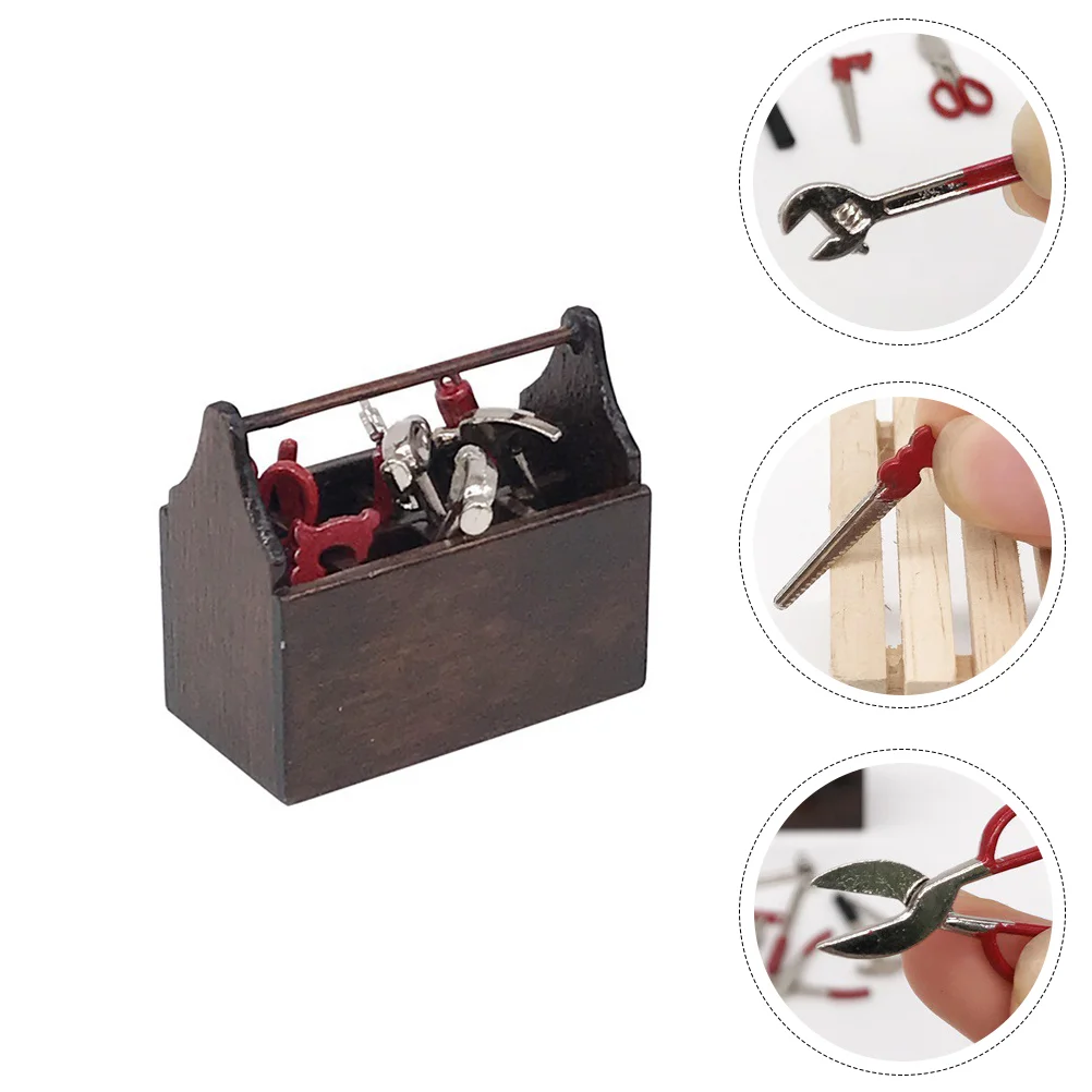 Dollhouse Toolbox Mini Layout Accessories Suit Model Family Decor Miniature Decoration
Dollhouse Toolbox Mini Layout Accessories Suit Model Family Decor Miniature Decoration
