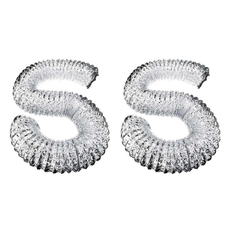 2X 4Inch Ventilator Pipe 100Mm Pvc Aluminum Tube Air Ventilation Pipe Hose Flexible Duct 3/2M Air System Vent Bathroom
2X 4Inch Ventilator Pipe 100Mm Pvc Aluminum Tube Air Ventilation Pipe Hose Flexible Duct 3/2M Air System Vent Bathroom