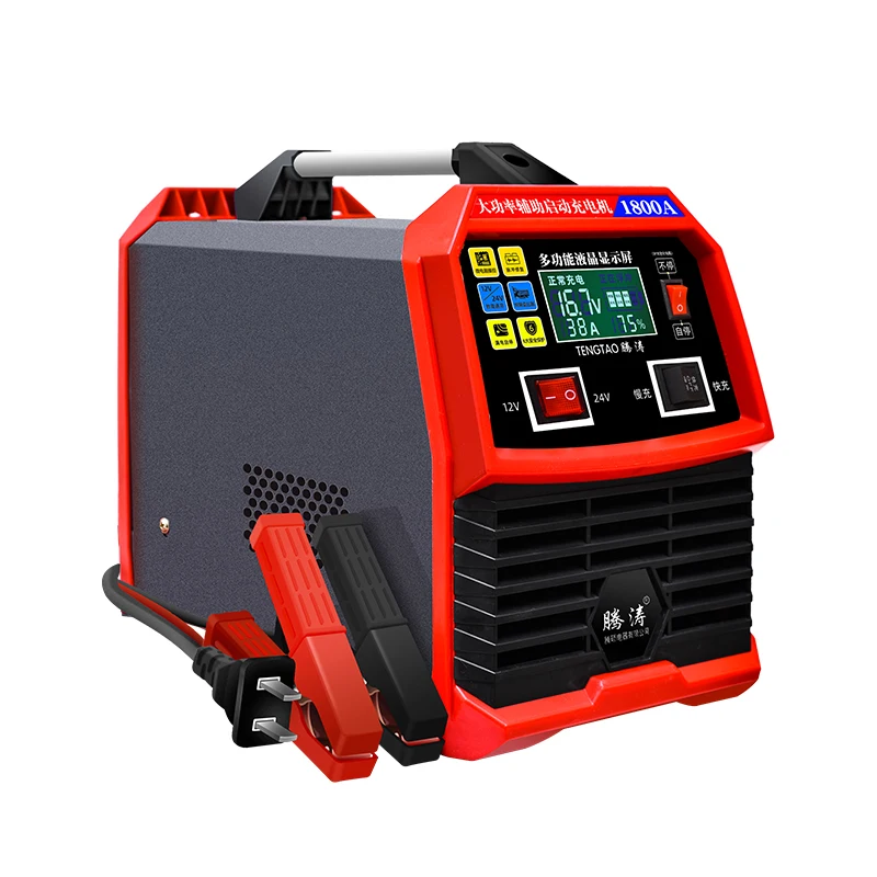 Car battery charger 12v24v pure copper high-power fully automatic intelligent battery charger for trucks
Car battery charger 12v24v pure copper high-power fully automatic intelligent battery charger for trucks