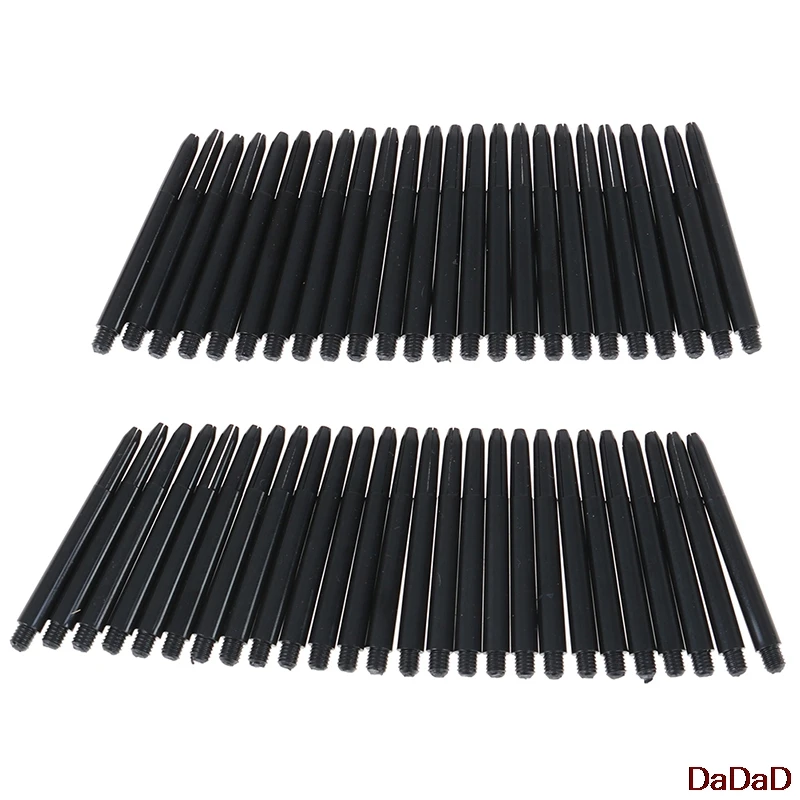 50pcs/Lot 48mm Nylon Dart Shafts Standard 2BA Screw Thread Plastic Darts Rod Stem+Dart Flight Holder Protection Ring Accessories
50pcs/Lot 48mm Nylon Dart Shafts Standard 2BA Screw Thread Plastic Darts Rod Stem+Dart Flight Holder Protection Ring Accessories