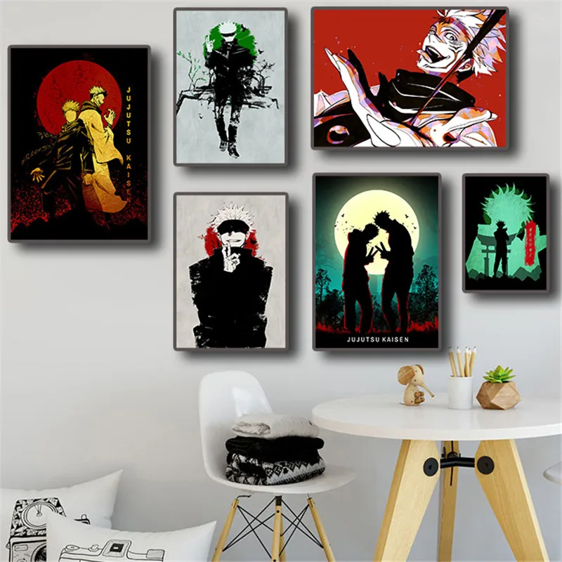 Japanese Famous Anime Posters Jujutsu Kaisen Picture Room Living Quality Canvas Painting Wall Art Abstract Retro Room Home Decor
Japanese Famous Anime Posters Jujutsu Kaisen Picture Room Living Quality Canvas Painting Wall Art Abstract Retro Room Home Decor