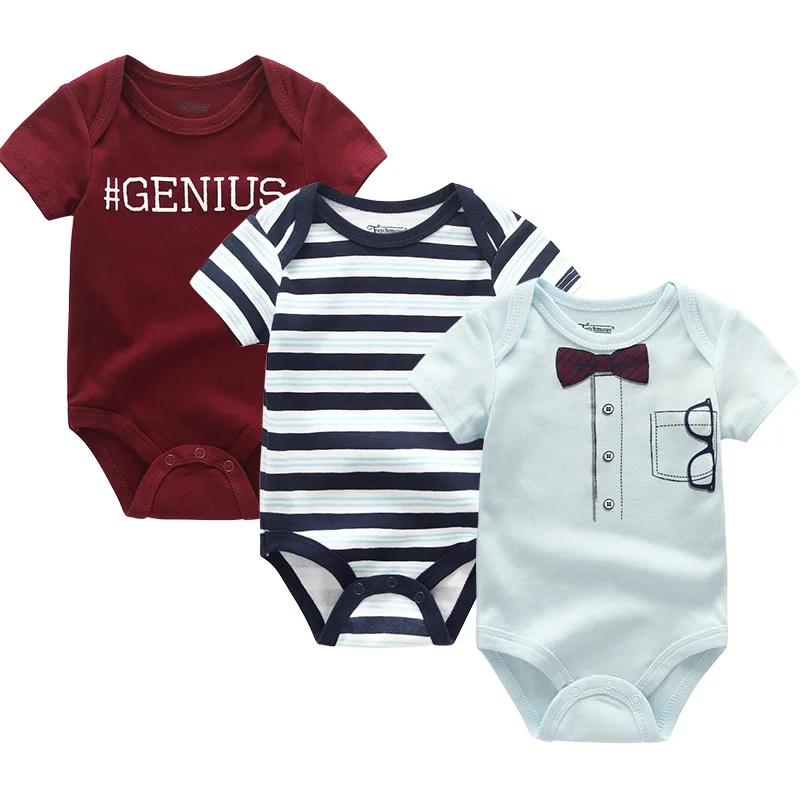 0-1 Year old Baby Rompers 3-pack Infantil Jumpsuit Boy Clothes Summer High Quality Newborn Ropa bebe Clothing Kids Costume
0-1 Year old Baby Rompers 3-pack Infantil Jumpsuit Boy Clothes Summer High Quality Newborn Ropa bebe Clothing Kids Costume
