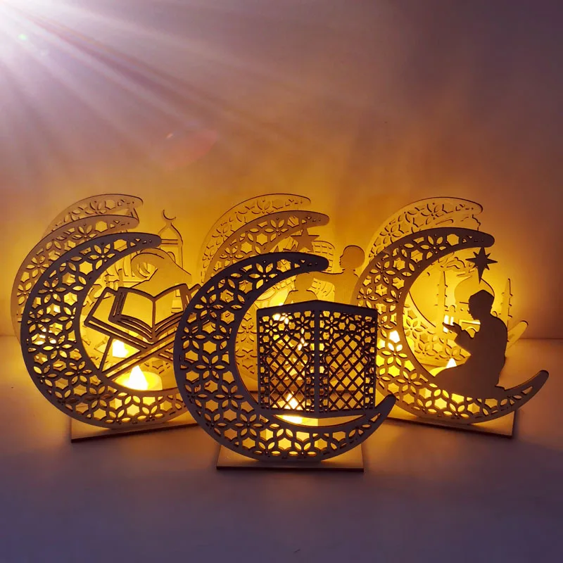EID Mubarak Decoration Wooden LED Light Ramadan Decoration For Islam Muslim Decor Ramadan Kareem Gift Ramadan Decoration 2023
EID Mubarak Decoration Wooden LED Light Ramadan Decoration For Islam Muslim Decor Ramadan Kareem Gift Ramadan Decoration 2023