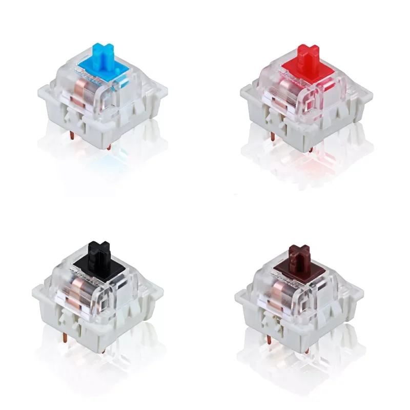 Outemu Switches Mechanical Keyboard Black Blue Brown Red Key Switch for CIY Sockets SMD 3pin Thin pins Compatible with MX Switch
Outemu Switches Mechanical Keyboard Black Blue Brown Red Key Switch for CIY Sockets SMD 3pin Thin pins Compatible with MX Switch