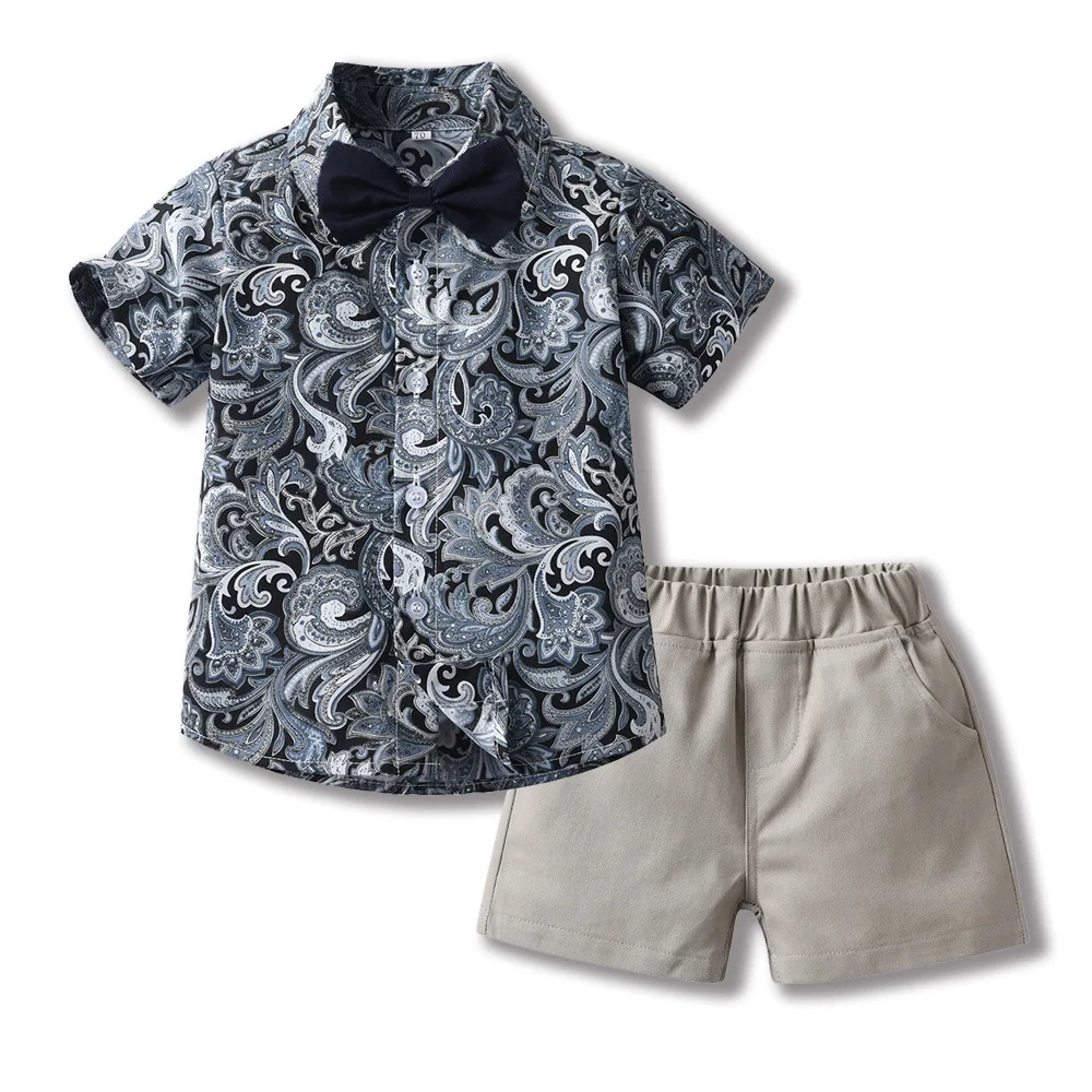 Kids Boutique Clothes Boys Summer Suit New Shirt Short Sleeve Holiday Children Beach Style Summer Suit for Boy
Kids Boutique Clothes Boys Summer Suit New Shirt Short Sleeve Holiday Children Beach Style Summer Suit for Boy
