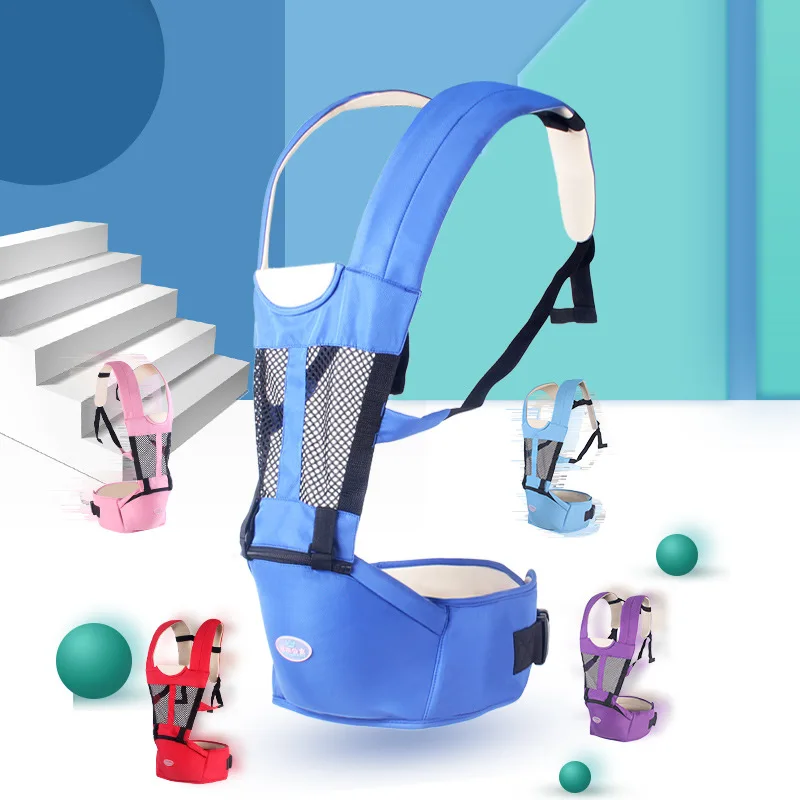 

Baby Carrier Baby Waist Stool Multi-functional Summer Front Back Light Front and Rear Dual-use Stool Holding Baby Artifact