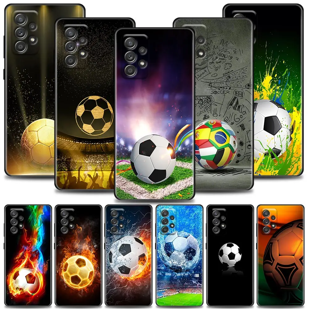 Football Case For Samsung Galaxy A72 A52 A53 A71 A51 A41 Note 20 Ultra 8 9 10 Plus 5G Cases Cover Soccer Ball Fire Un rayo Balls
Football Case For Samsung Galaxy A72 A52 A53 A71 A51 A41 Note 20 Ultra 8 9 10 Plus 5G Cases Cover Soccer Ball Fire Un rayo Balls