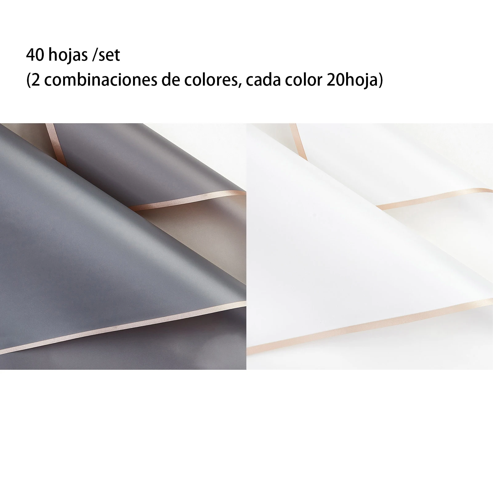 40sheets Flower Wrapping Paper Fashion Gift Packing DIY Craft Translucent Waterproof Gold Edge Wedding Anniversary Romantic
40sheets Flower Wrapping Paper Fashion Gift Packing DIY Craft Translucent Waterproof Gold Edge Wedding Anniversary Romantic