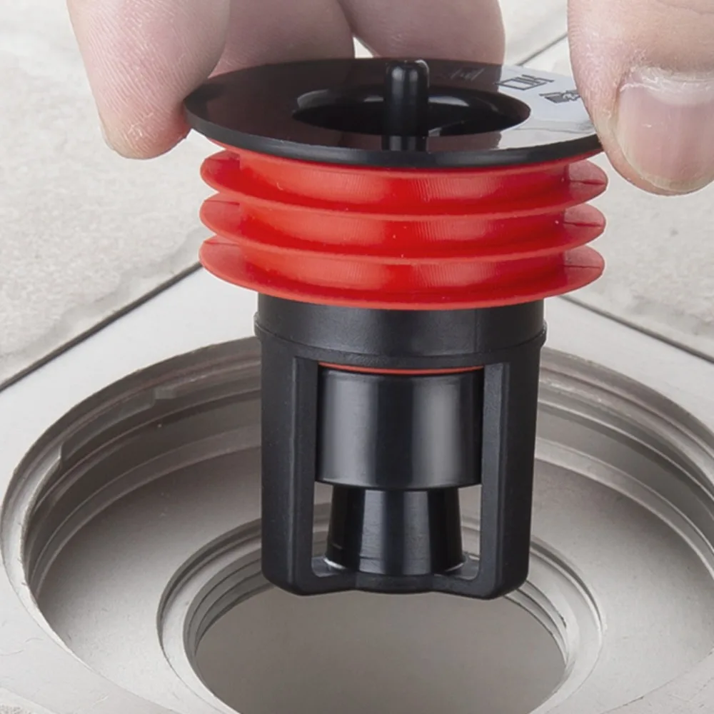 2PCS Magnetic Shower Floor Drain Backflow Preventer PVC Sewer Anti-Odor Cover Sealing Ring with Handle Home Kitchen Accessories 
2PCS Magnetic Shower Floor Drain Backflow Preventer PVC Sewer Anti-Odor Cover Sealing Ring with Handle Home Kitchen Accessories