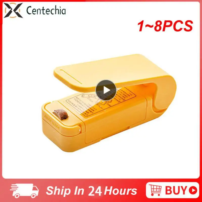 1~8PCS Mini Heat Bag Sealing Machine Package Sealer Bags Thermal Plastic Food Bag Closure Portable Sealer Packing Kitchen
1~8PCS Mini Heat Bag Sealing Machine Package Sealer Bags Thermal Plastic Food Bag Closure Portable Sealer Packing Kitchen