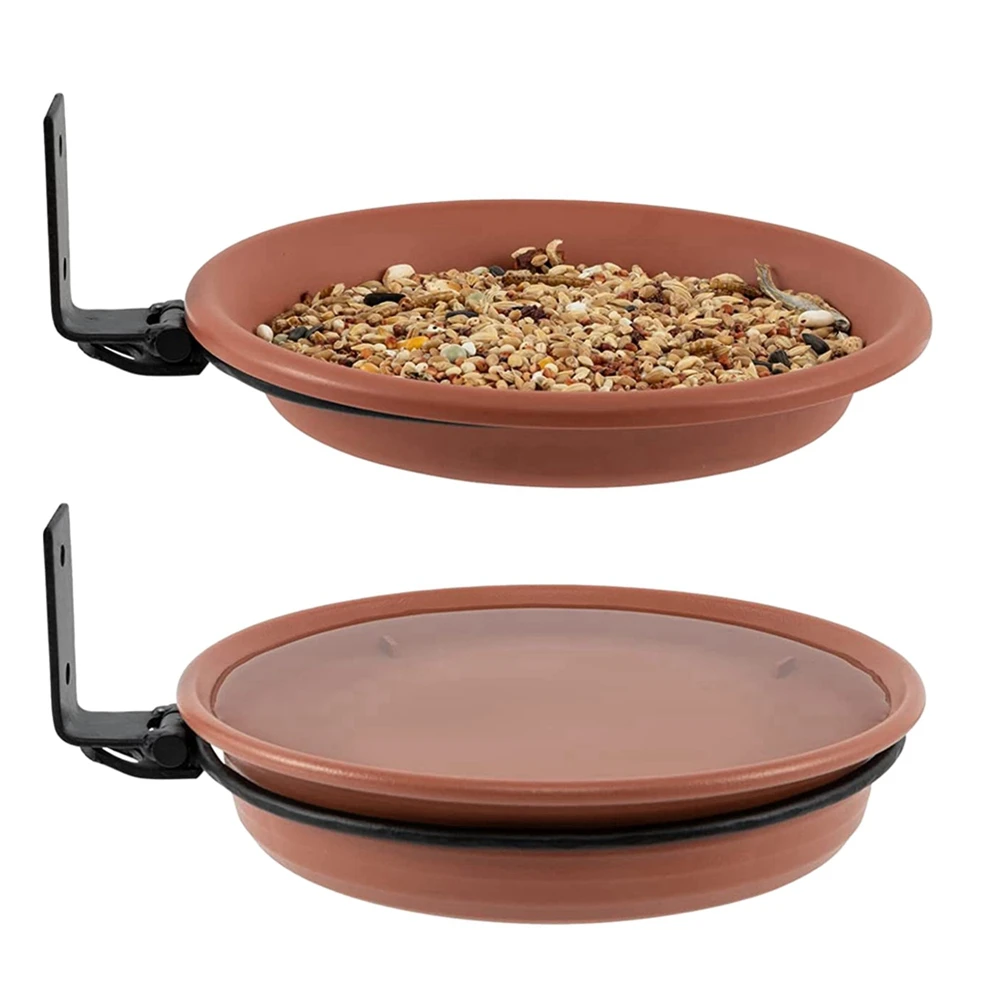 Double Bowls Bird Parrot Feeding Cups with Clamp Dishwasher Safe Bowls Dish Can Hold Food Water Carrier Pet Product
Double Bowls Bird Parrot Feeding Cups with Clamp Dishwasher Safe Bowls Dish Can Hold Food Water Carrier Pet Product