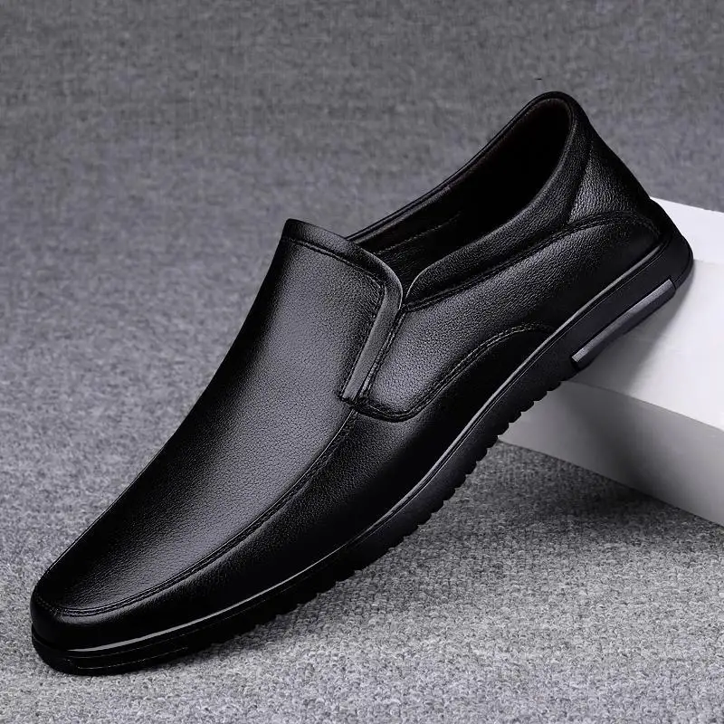 Men's Shoes Soft Bottom Soft Surface Casual Leather Shoes Peas Shoes Breathable Loafers Driving Shoes Lazy Shoes All-Match Soft
Men's Shoes Soft Bottom Soft Surface Casual Leather Shoes Peas Shoes Breathable Loafers Driving Shoes Lazy Shoes All-Match Soft