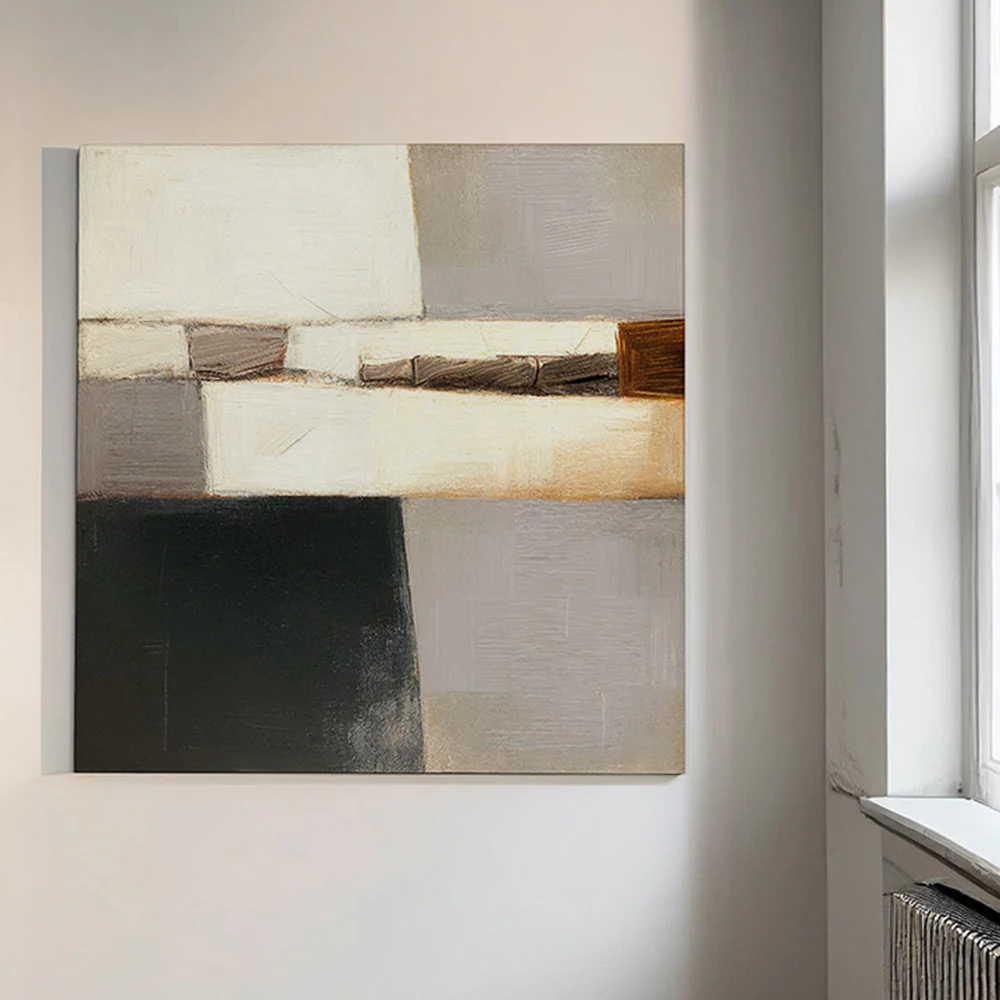 100% Hand-painted Real Shot Simple Oil Painting Modern Texture Canvas Wall Art Living Room Bedroom Dining Room Bar Decoration
100% Hand-painted Real Shot Simple Oil Painting Modern Texture Canvas Wall Art Living Room Bedroom Dining Room Bar Decoration