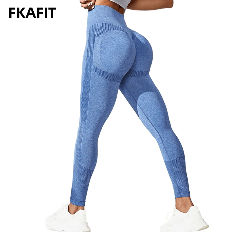 Fitness Women Sport Seamless Leggings High Waist Elastic Plain Yoga Leggings Gym Jogging Quick Dry Push Up Slim Pants Female
Fitness Women Sport Seamless Leggings High Waist Elastic Plain Yoga Leggings Gym Jogging Quick Dry Push Up Slim Pants Female