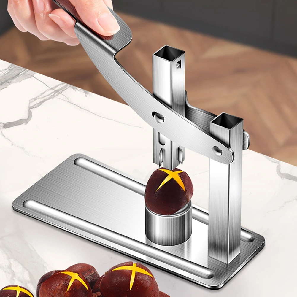 Chestnut Openers Household Nuts Peeling Chestnut Vegetable Tools 304 Stainless Steel Multifunctional Chestnut Clip Kitchen Tools
Chestnut Openers Household Nuts Peeling Chestnut Vegetable Tools 304 Stainless Steel Multifunctional Chestnut Clip Kitchen Tools