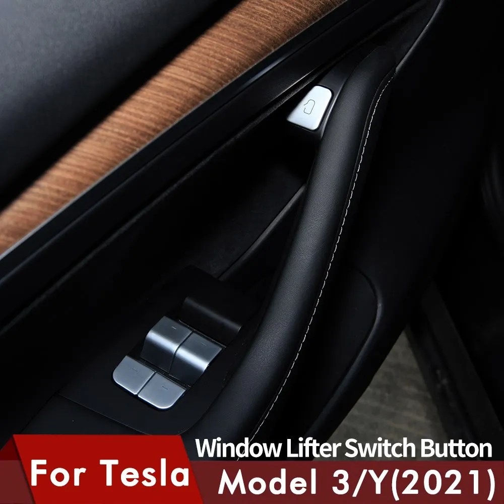 Car Scratch Resistant Patch ABS For Tesla Model 3 Y Accessories Window Lift Switch Electroplated Button Sticker model three 2021 
Car Scratch Resistant Patch ABS For Tesla Model 3 Y Accessories Window Lift Switch Electroplated Button Sticker model three 2021