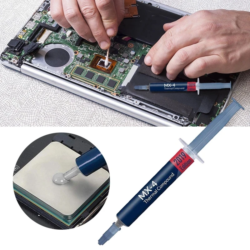 MX-4/MX-5 Thermal Compound MX4 Conductive Grease Computer CPU GPU Heat Sink Processor Laptop VGA Card Cooler Silicone Paste
MX-4/MX-5 Thermal Compound MX4 Conductive Grease Computer CPU GPU Heat Sink Processor Laptop VGA Card Cooler Silicone Paste