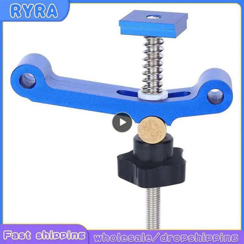 

Firm Jig T-slots Blue Clamping Blocks Platen Powerful Rust-proof Fixed Clamp T Rail Clamp Set T-track Hold Down Clamp Adjustable