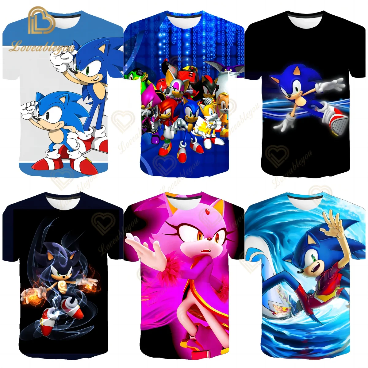 T-shirt Super Sonic Man 3D Print T-Shirts Anime Kawaii Girl Men Women Fashion Oversized T Shirt Harajuku Kids Tees Tops Clothes
T-shirt Super Sonic Man 3D Print T-Shirts Anime Kawaii Girl Men Women Fashion Oversized T Shirt Harajuku Kids Tees Tops Clothes