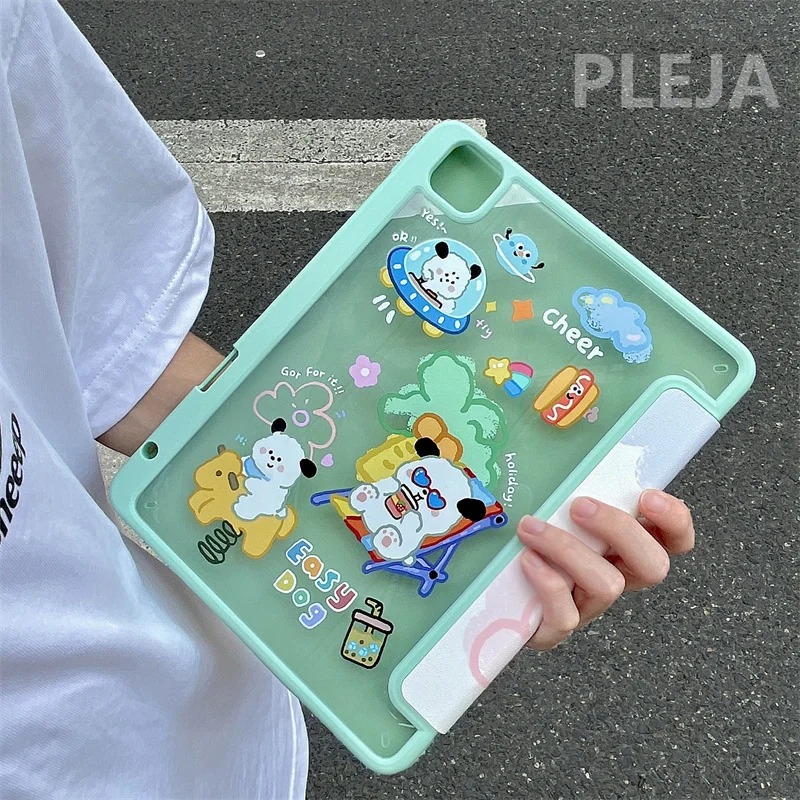 Симпатичный мультяшный медведь защитный чехол для iPad 10,2/9,7/10,5/11 дюймов Pro 12,9 дюймов 2021 Mini 6 Air 5/4 чехол с держателем слота для карандаша
Симпатичный мультяшный медведь защитный чехол для iPad 10,2/9,7/10,5/11 дюймов Pro 12,9 дюймов 2021 Mini 6 Air 5/4 чехол с держателем слота для карандаша