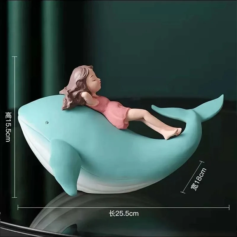 Whale girl home decoration decoration living room TV cabinet desktop Whale decoration resin crafts room decoration wedding decor
Whale girl home decoration decoration living room TV cabinet desktop Whale decoration resin crafts room decoration wedding decor