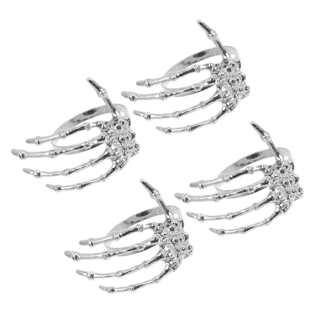 4 Pcs Halloween Decoration Party Favors Supplies Napkin Buckle Ghost Palm Serviette Rings Holder Dinner
4 Pcs Halloween Decoration Party Favors Supplies Napkin Buckle Ghost Palm Serviette Rings Holder Dinner