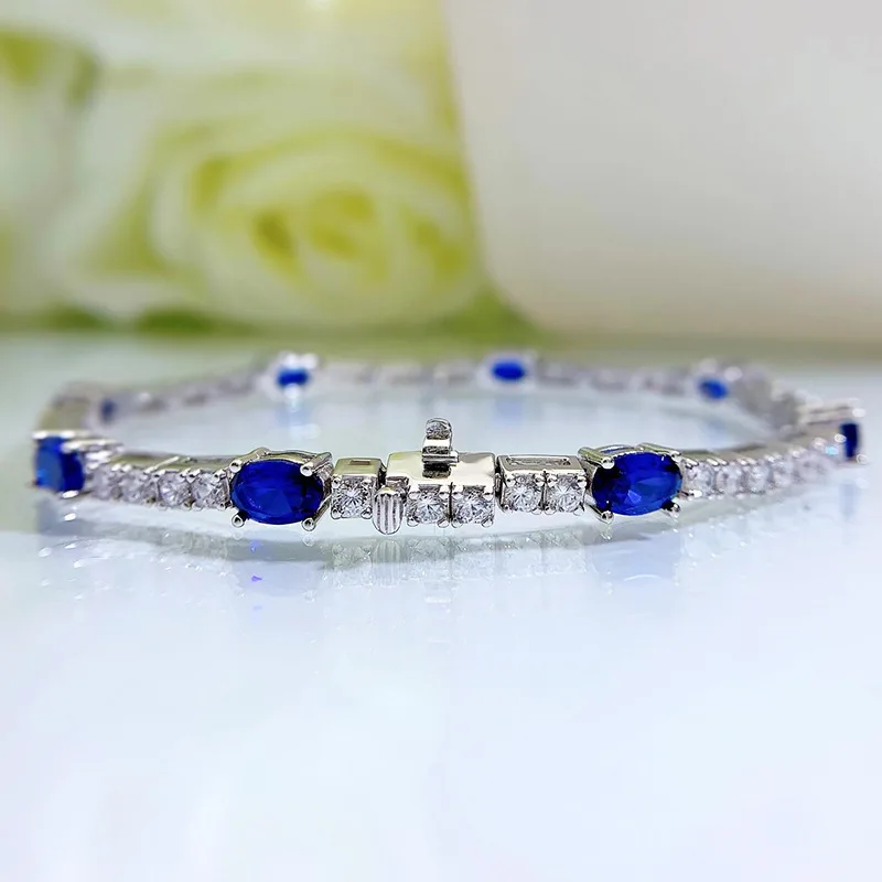 2023 new S925 silver imported high carbon diamond 4 * 6 pigeon blood red bracelet women simple and delicate
2023 new S925 silver imported high carbon diamond 4 * 6 pigeon blood red bracelet women simple and delicate