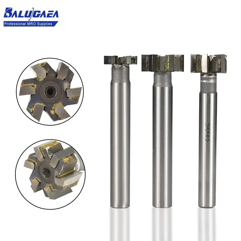 Alloy Insert T Slot Milling Cutter For Metal HSS Woodruff Key Seat Router Bit Thickness For Wood/Aluminum/ Steel Tools
Alloy Insert T Slot Milling Cutter For Metal HSS Woodruff Key Seat Router Bit Thickness For Wood/Aluminum/ Steel Tools