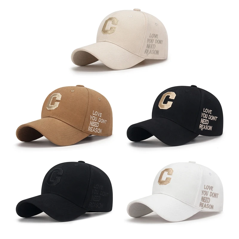 New Top Men's Hat Duck Tongue Hat C Letter Embroidery Baseball Cap Fashion Couple Buckle Hat Women's Sun Hat
New Top Men's Hat Duck Tongue Hat C Letter Embroidery Baseball Cap Fashion Couple Buckle Hat Women's Sun Hat