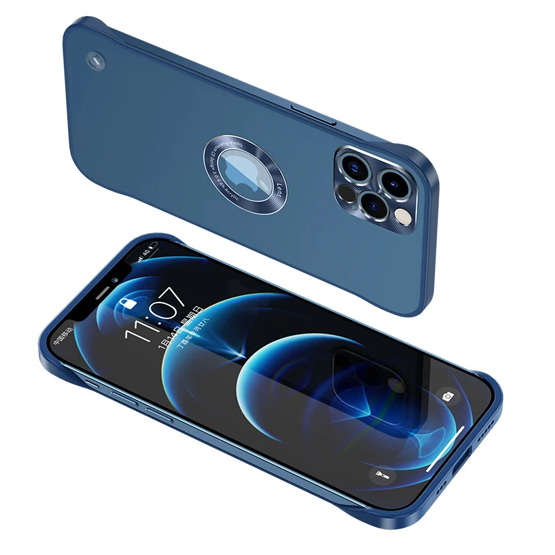 Ultra Thin Hard PC Frameless Phone Case for IPhone 13 Pro Max Case with Ring Translucent Cover for IPhone 12 Pro Max Case
Ultra Thin Hard PC Frameless Phone Case for IPhone 13 Pro Max Case with Ring Translucent Cover for IPhone 12 Pro Max Case