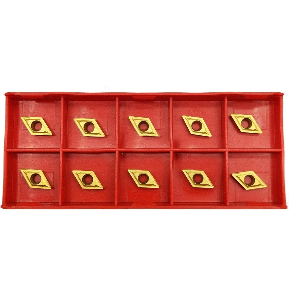 20PCS Carbide Inserts DCMT070204 YBC251 For Lathe Turning Tool Boring Bar Semi-finishing Finishing Tools Accessories
20PCS Carbide Inserts DCMT070204 YBC251 For Lathe Turning Tool Boring Bar Semi-finishing Finishing Tools Accessories