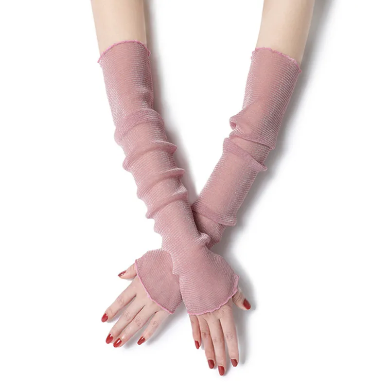 3pcs Summer Fashion Lady Gauze Sun Protection Sleeve Glove Women Thin Long Fingerless Arm Warmer Sunscreen UV Breathable Mittens
3pcs Summer Fashion Lady Gauze Sun Protection Sleeve Glove Women Thin Long Fingerless Arm Warmer Sunscreen UV Breathable Mittens