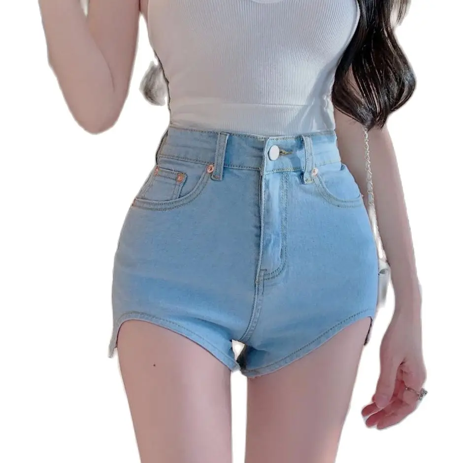 Blue Short Jeans Cute Skinny Legs Cotton Elastic Summer Fashion Korean Girls Denim Shorts
Blue Short Jeans Cute Skinny Legs Cotton Elastic Summer Fashion Korean Girls Denim Shorts