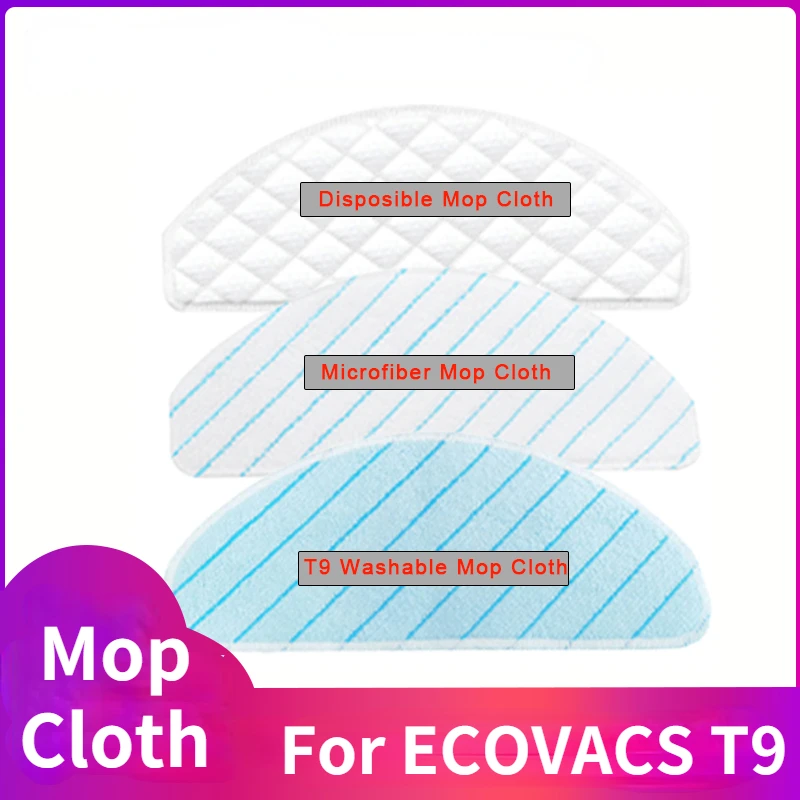 Моющаяся тряпка для швабры ECOVACS T9, аксессуар с сильным сопротивлением, одноразовая тряпка для швабры из микрофибры, запчасти для серии Deebot T8 ...
Моющаяся тряпка для швабры ECOVACS T9, аксессуар с сильным сопротивлением, одноразовая тряпка для швабры из микрофибры, запчасти для серии Deebot T8 ...
