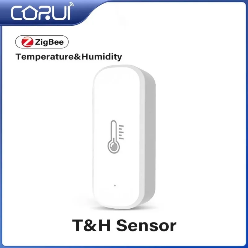 CORUI Tuya ZigBee Smart Temperature And Humidity Sensor Smart Life APP Remote Monitor Sensor Smart Home With Alexa Google Home
CORUI Tuya ZigBee Smart Temperature And Humidity Sensor Smart Life APP Remote Monitor Sensor Smart Home With Alexa Google Home
