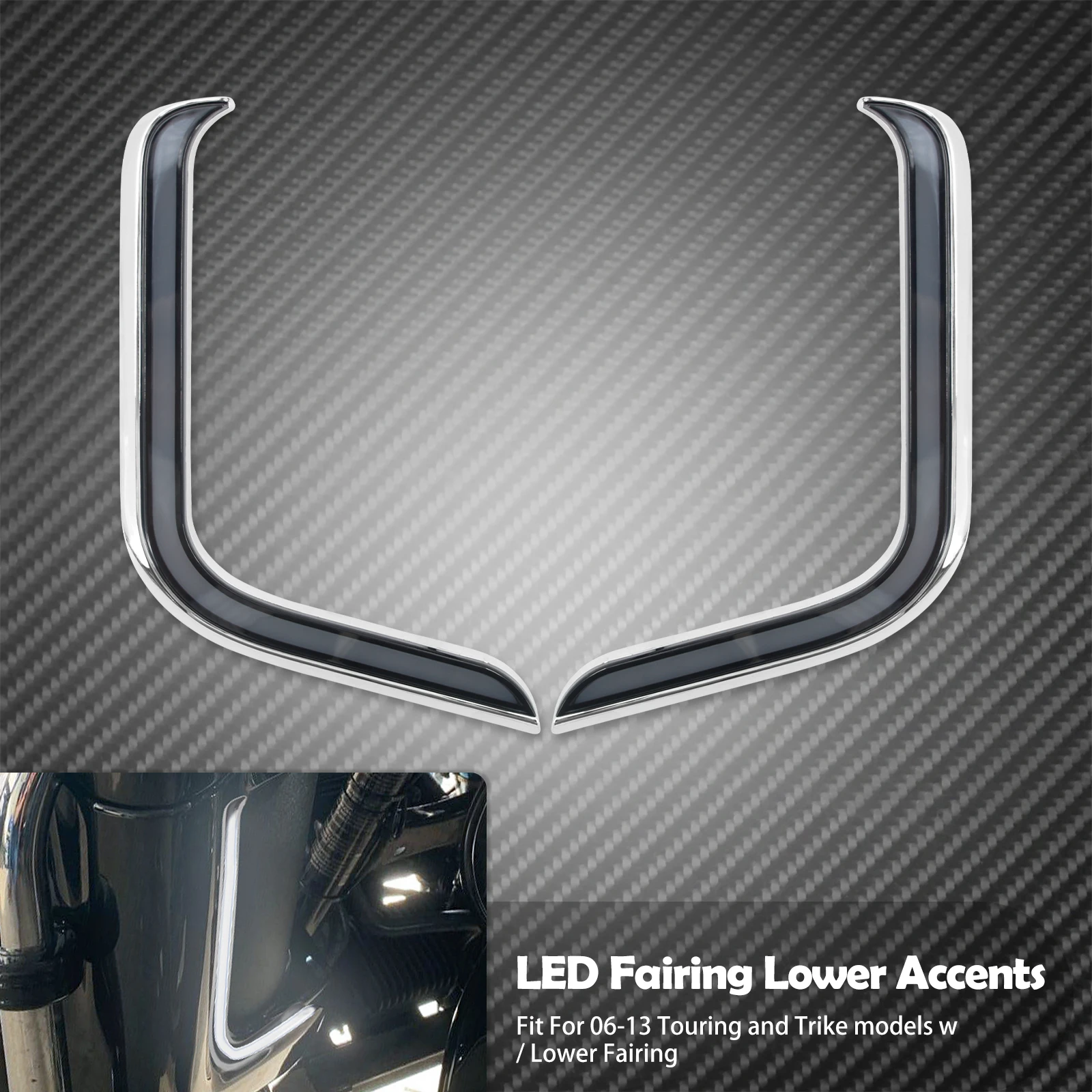 Мотоцикл нижний обтекатель грили светодиодный сигнала поворота светильник для Harley Touring Street Electra Glide Road King 2006-2013 ходовая лампа
Мотоцикл нижний обтекатель грили светодиодный сигнала поворота светильник для Harley Touring Street Electra Glide Road King 2006-2013 ходовая лампа