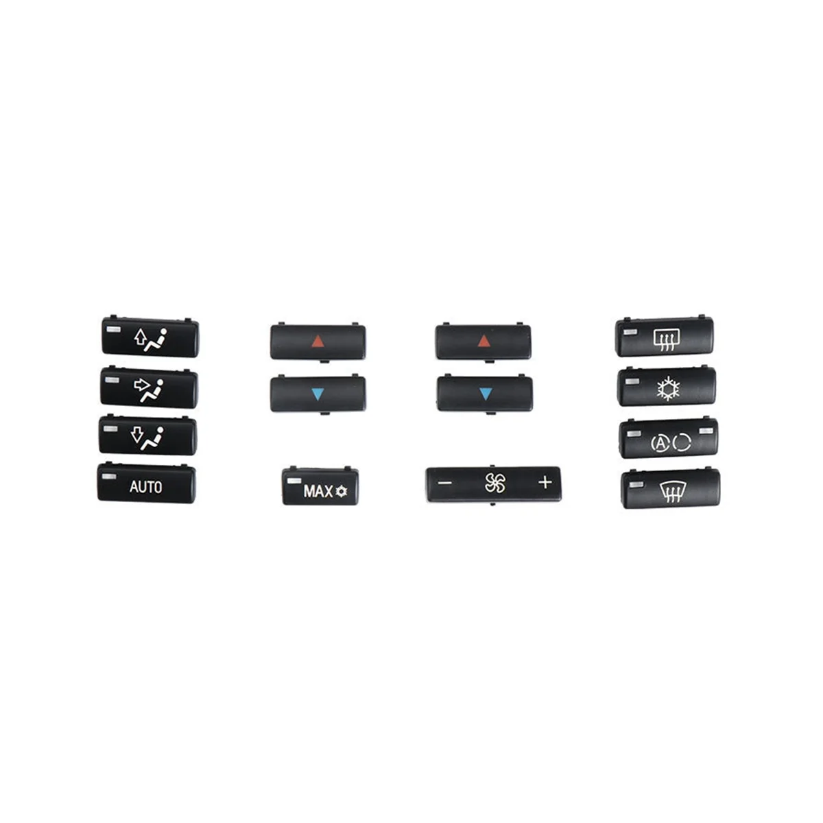 Car Button Key Caps Replacement Climate A/C Control Control Panel Switch Buttons Cover Caps for BMW E39 E53 M5 X5
Car Button Key Caps Replacement Climate A/C Control Control Panel Switch Buttons Cover Caps for BMW E39 E53 M5 X5