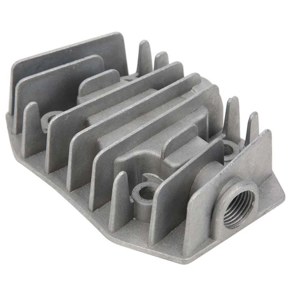 Air Compressor Cylinder Head G1/2in Thread Cast Aluminum Cooling Cover Spare Parts Pneumatic Driving 48x72mm
Air Compressor Cylinder Head G1/2in Thread Cast Aluminum Cooling Cover Spare Parts Pneumatic Driving 48x72mm