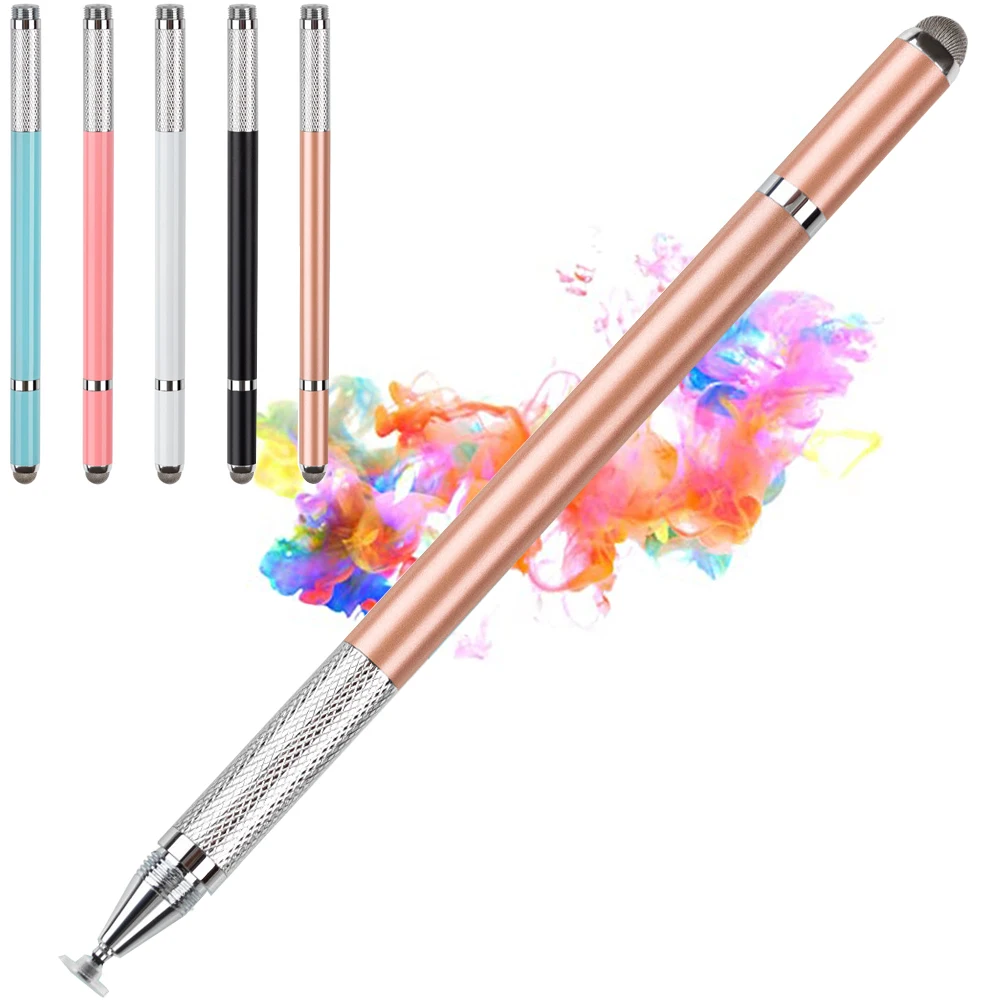 Гибридный стилус 3-в-1 для всех сенсорных экранов 
Гибридный стилус 3-в-1 для всех сенсорных экранов