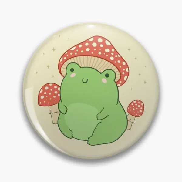 Frog With Mushroom Hat And Toadstools Customizable Soft Button Pin Lapel Pin Creative Jewelry Metal Badge Decor Lover Cartoon
Frog With Mushroom Hat And Toadstools Customizable Soft Button Pin Lapel Pin Creative Jewelry Metal Badge Decor Lover Cartoon