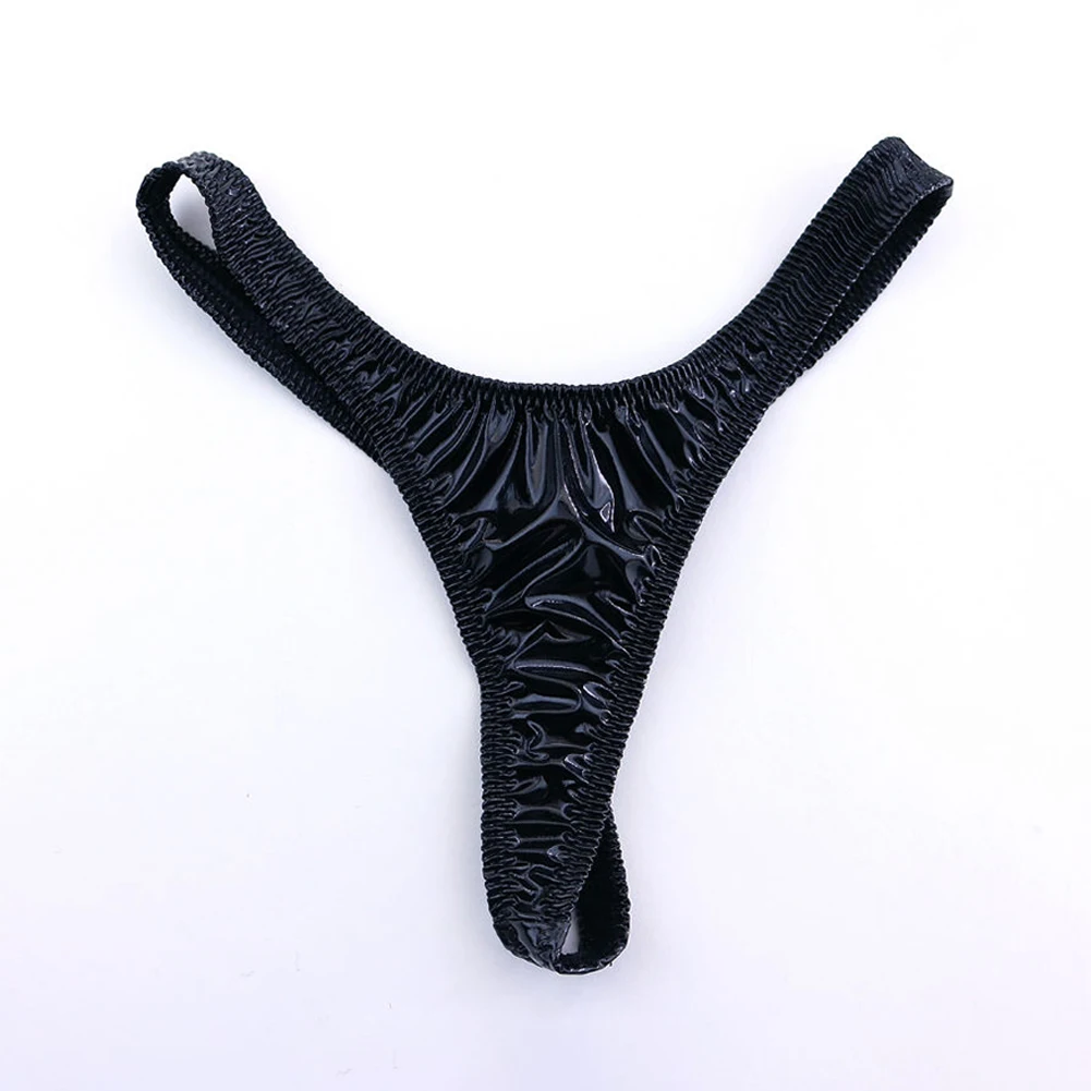 Womens Patent Leather G-string Female Sexy T-back Thongs Wet Look Panties Underwear Soft Underpants Lady Lingerie Knickers
Womens Patent Leather G-string Female Sexy T-back Thongs Wet Look Panties Underwear Soft Underpants Lady Lingerie Knickers