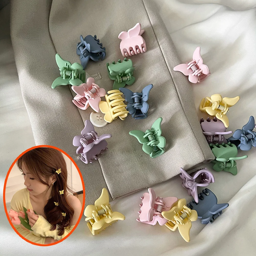 Cute Mini Hair Claws Plastic Matte Side Hair Clips Girls Small Hairpin Hair Styling Hairgrips Women Claws Headwear
Cute Mini Hair Claws Plastic Matte Side Hair Clips Girls Small Hairpin Hair Styling Hairgrips Women Claws Headwear