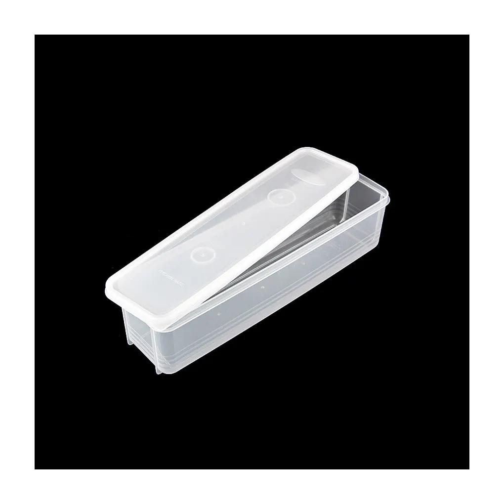 Noodle Storage Box Reusable Breathable Lightweight Transparent Food Sealing Case Plastic Rectangle Kitchen Tool
Noodle Storage Box Reusable Breathable Lightweight Transparent Food Sealing Case Plastic Rectangle Kitchen Tool